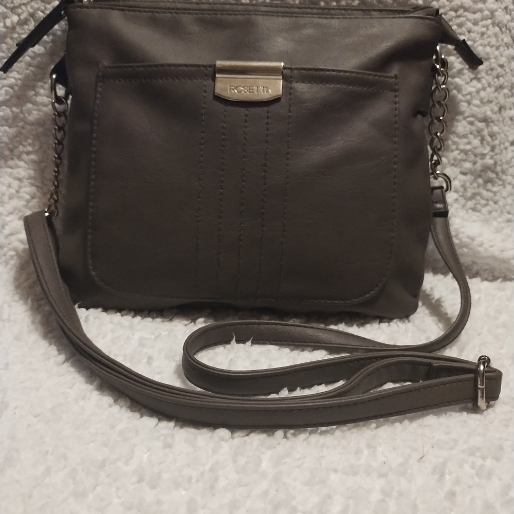 Rosetti Soft Gray Midge Crossbody